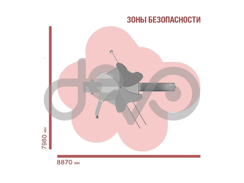 Детский игровой комплекс Эко 208